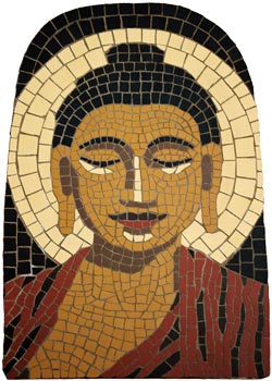 Le Bouddha - Mosaïque de Vassika